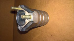 BLEMISH New Take-Off Intrepid D25 x 85mm M8 3/58 Aluminum Spindle Mount Kart Wheel Hub