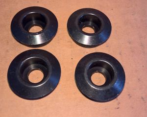 QTY 4 NEW CRG NA-9 NA9 Kart Rear Spoiler Bumper Bracket Mounting Bush External Bushing SAN.01710