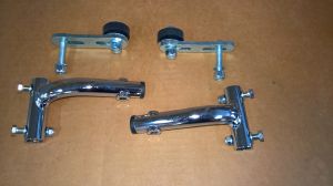 NEW CRG Rotax 125cc TaG Kart Chassis Mount Exhaust Bracket Kit FM0.01824
