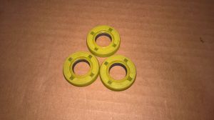 (Qty 3) NEW 15mm x 30mm x 7mm MK McMasters Koss Teflon Shaft Oil Seal 601297