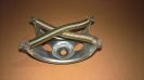 NEW CRG 100cc 125cc TaG Kart Exhaust Pipe Mount Cradle Holder + Springs SC0.02890