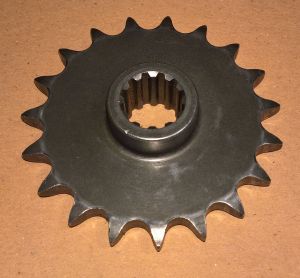 19T #428 12-Spline ICC KZ Shifter Kart Countershaft Drive Sprocket {#2}