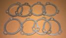 (QTY 8) CRG VEN-99 VEN99 V99 M8 Shifter Kart Front Wheel Hub Spacer