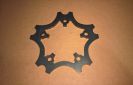NEW TAKE-OFF CRG VEN-04 VEN04 V04 Floating Rear Kart Brake Disc Rotor Hub Adapter