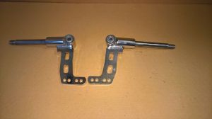 NEW Energy Corse Kart Steering Stub Axle Spindle Set M8 D17 LH / RH K-Code PAIR