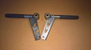 NEW OLD STOCK Arrow AX Kart Steering Stub Axle Spindle Set M8 D17 LH / RH PAIR