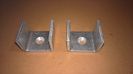 NEW (Qty 2) 50mm RLV Vertical Kart Stand Mounts Cradles 0056
