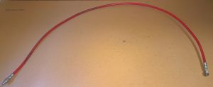 1080mm CRG VEN-99 V99 VEN-08 V08 Kart Rear Brake Line Hose RED AFS.00487 Compression Fittings
