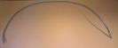 NEEDS WORK 990mm (1070mm) CRG Kart Brake Line Hose Compression Fittings