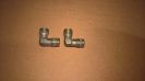 QTY 2 Kart Master Cylinder Line Adapter Fitting Righetti Ridolfi K266B