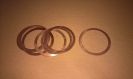 NEW (Qty 10) LAD Specialties Yamaha KT100 KT-100 Kart Copper Head Gasket Shim 53.0mm x 63.5mm x 0.41mm