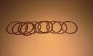 NEW (Qty 10) Misc. LAD Specialties Yamaha KT100 KT-100 Kart Copper Head Gasket Shim 53.0mm x 63.5mm {#2}