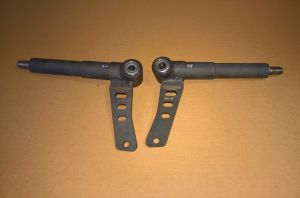 NEW TAKE-OFF IPK Intrepid Kart SH2 Steering Spindle Stub Axle M10 D25 LH / RH PAIR