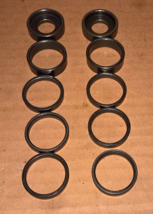IPK Intrepid Kart D25 Steering Spindle Stub Axle Spacer Set
