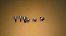 NEW (QTY 6) Kart Clutch Spring Bolt + Retainer
