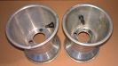 (QTY 2) 5" x 160mm Righetti Ridolfi Kart Wheel M8 3/58
