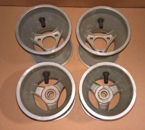 NEW Comer Top Kart CADET Wheel Set 5" x 112mm / 140mm