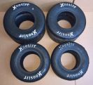 Hoosier R70 Kart Slick Race Racing Tire Set (2x) 4.5/10-5 + (2x) 6.0/11-5 {#10}