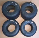 MG Evinco SKH2 'Blue' Kart Slick Race Racing Tire Set (2x) 10x4.60-5 + (2x) 11x7.10-5 {#2}
