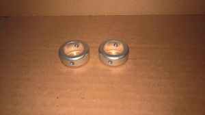 NEW (QTY 2) 20mm Kart Steering Shaft Locating Collars Less Set Screws
