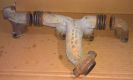Mercedes Benz R107 560SL 1986-89 Left Engine Exhaust Manifold 1171425602 EGR