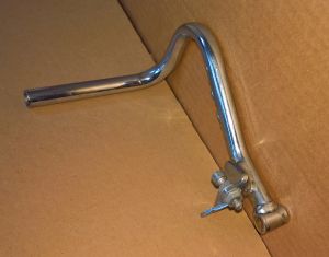 Racing Race Kart Accelerator Gas Foot Pedal CHROME
